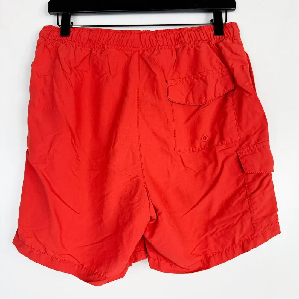 Tommy Bahama Red Swim Trunks Mesh Briefs Nylon - S